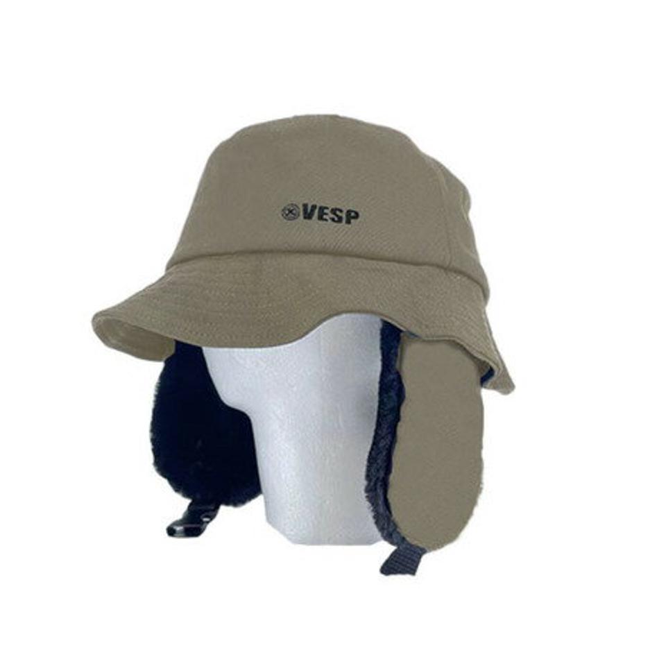 ベスプ（VESP）（メンズ）EAR BOA HAT ボアハット VPMC1002 BE ベージュ 耳ファーボア付き