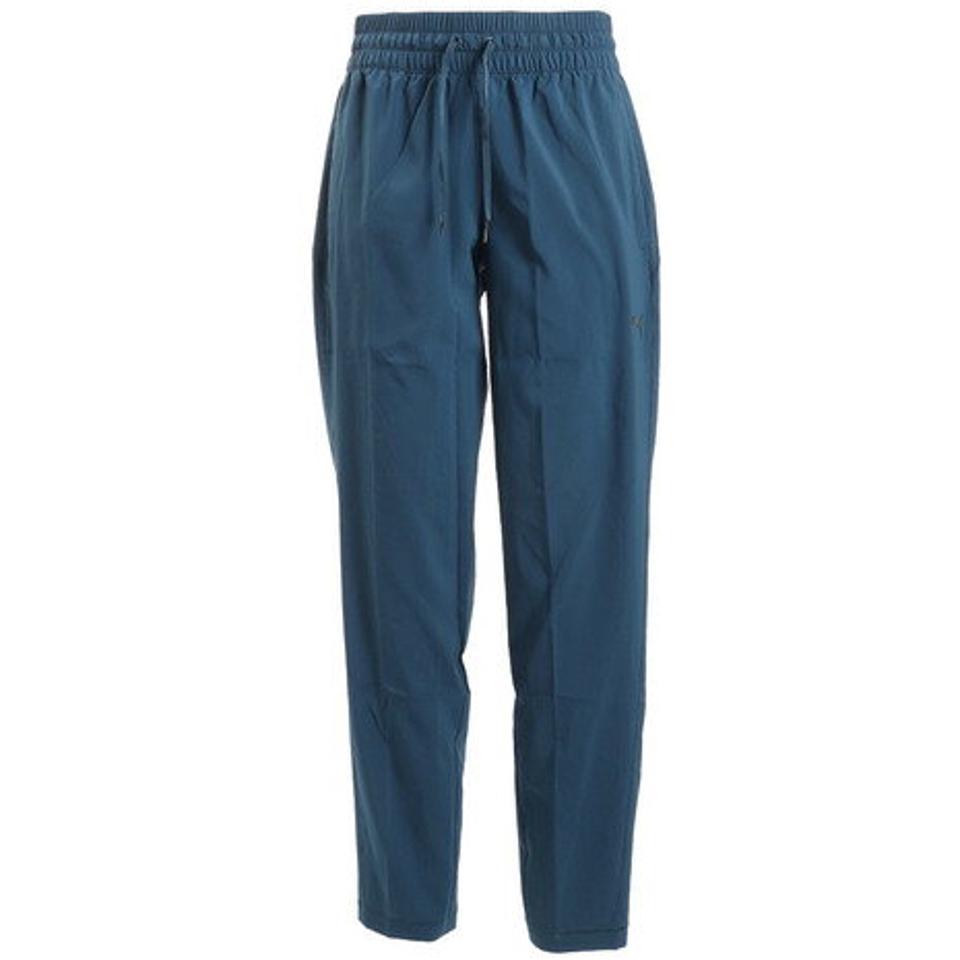 プーマ(PUMA)(レディース)ヨガ スタジオ テーパード ウーブンパンツ 521923 73 NVY