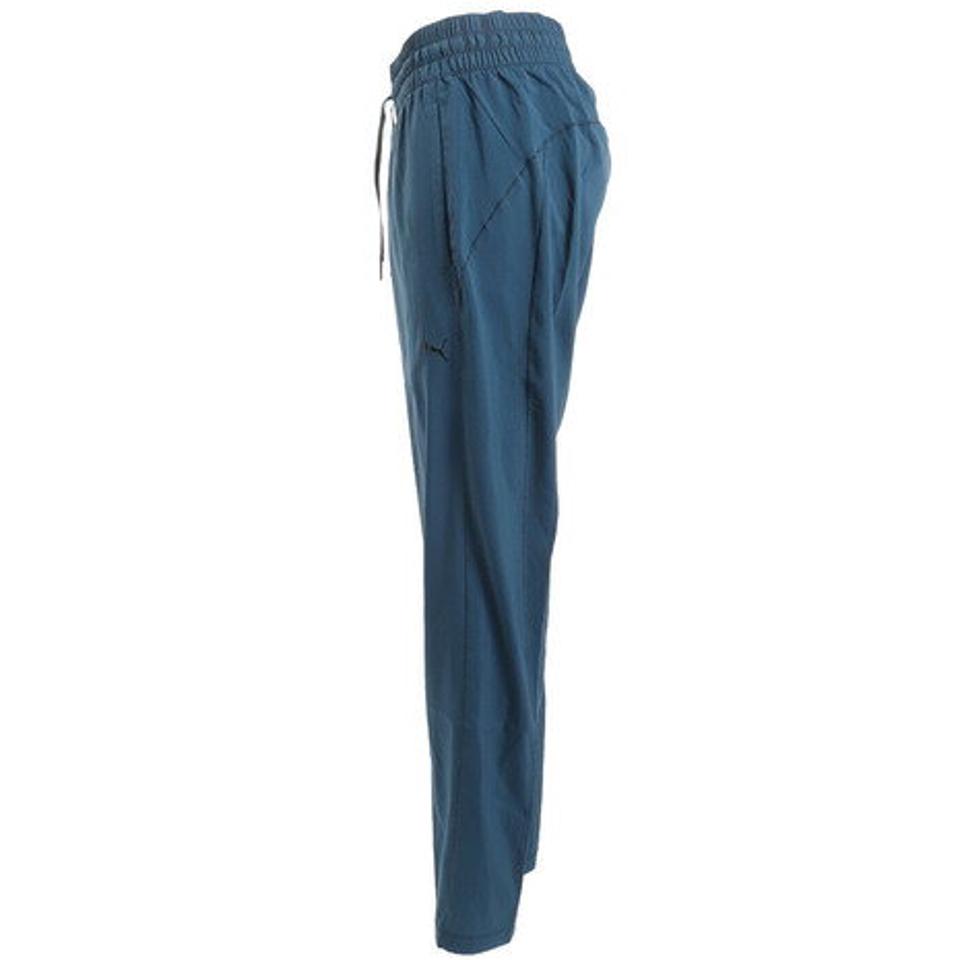 プーマ(PUMA)(レディース)ヨガ スタジオ テーパード ウーブンパンツ 521923 73 NVY