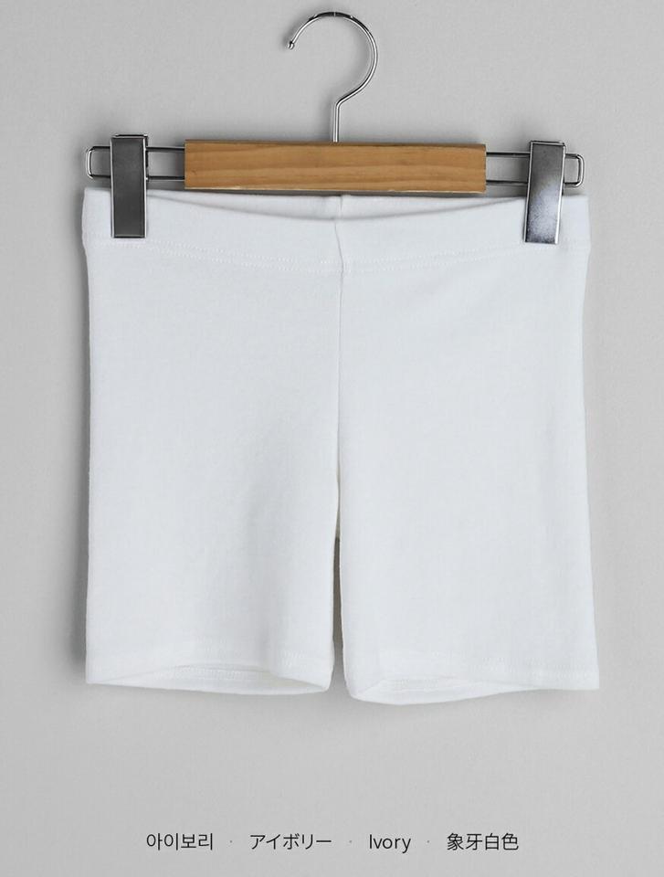 起毛インナーパンツ・t00116 レディース 【uw】インナー 下着 パンツ 起毛 スリムフィット 2分丈 単色 無地 シンプル ベーシック カジュアル 安心 柔らかい 楽ちん ラフ ショート丈 短パン インナーパンツ 韓国ファッション