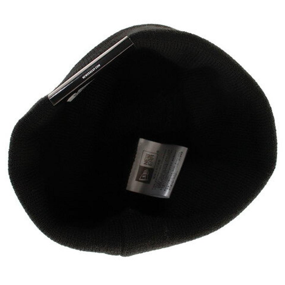 ニューエラ（NEW ERA） ニット帽 防寒 ベーシック カフニット エッセンシャル ボックスロゴ 黒 12108825 （メンズ）
