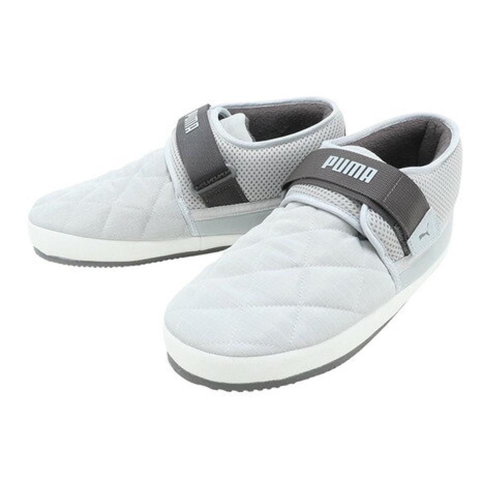 プーマ（PUMA） スリッポン ライトグレー メンズ タフ ミッド 38708902 スニーカー ベルト付き スポーツシューズ カジュアル （メンズ）