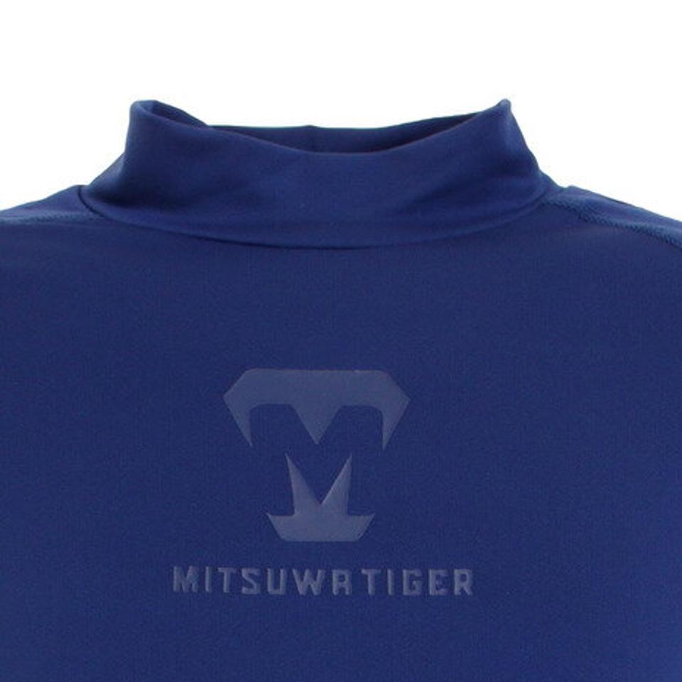 美津和タイガー（mitsuwa-tiger） 野球 アンダーシャツ ジュニア ヒートアンダー 長袖 ハイネック インナー シャツ MT7GSJ27-040 防寒 （キッズ）