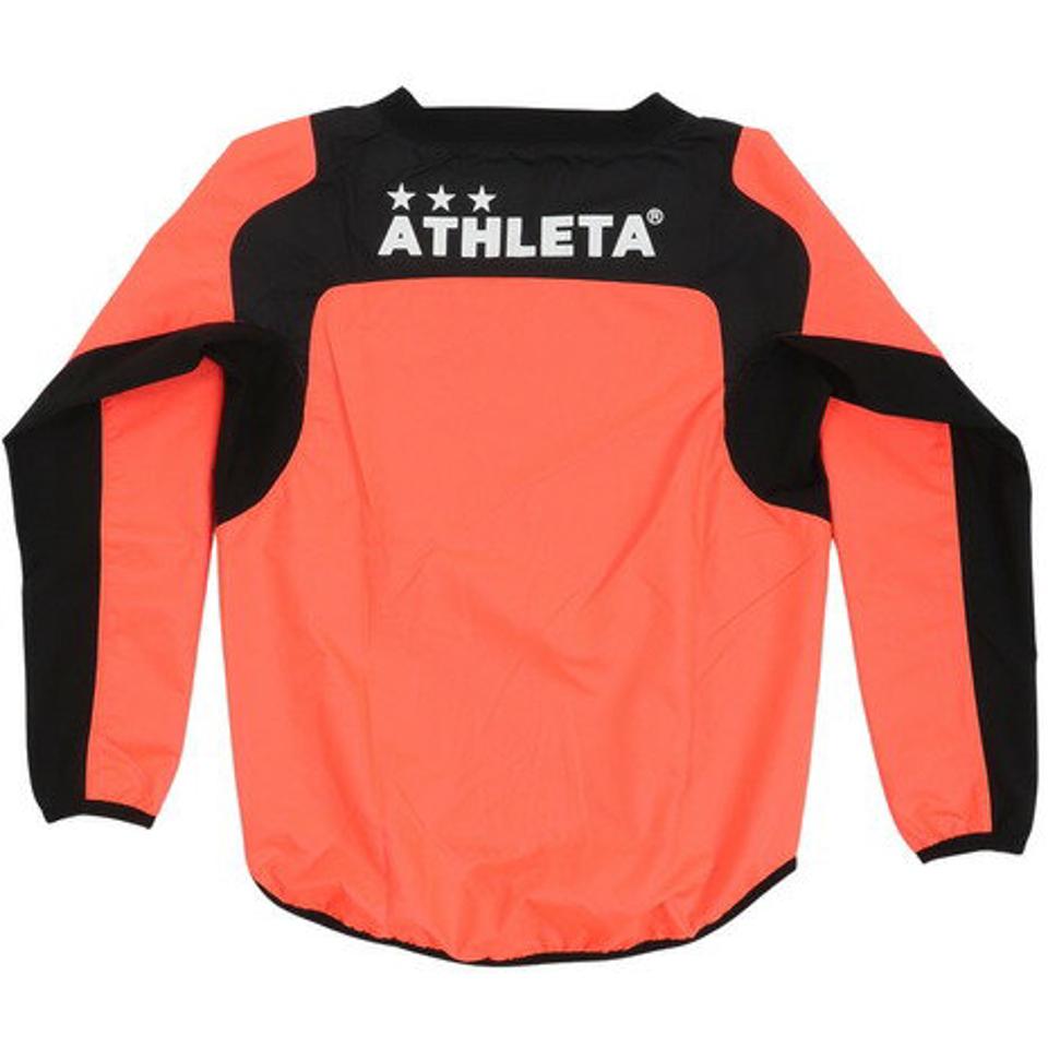 【10％OFFクーポン 2日まで】アスレタ（ATHLETA）（キッズ）サッカー フットサルウェア ジュニア 裏付きピステシャツ XE-431J RED