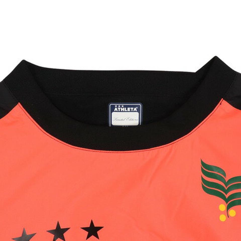 【10％OFFクーポン 2日まで】アスレタ（ATHLETA）（キッズ）サッカー フットサルウェア ジュニア 裏付きピステシャツ XE-431J RED