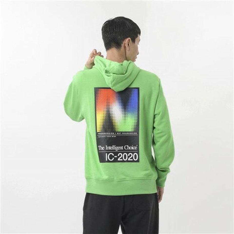 【30%OFFクーポン!15日迄】ニューバランス(new balance)(メンズ)パーカー スウェットプルオーバーフーディ AMT03526ACG オンライン価格