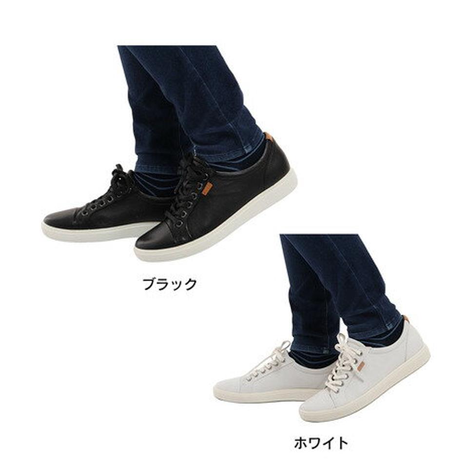 エコー（ecco）（レディース）スニーカー ソフト7 SOFT7 43000301001 43000301007 カジュアルシューズ レザー風 通勤 通学 普段履き オフィス