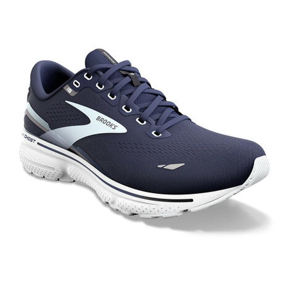 ブルックス（BROOKS）（レディース）ランニングシューズ レディース 紺 ゴースト15 ネイビー BRW3802 NB スニーカー ジョギングシューズ 通勤 通学