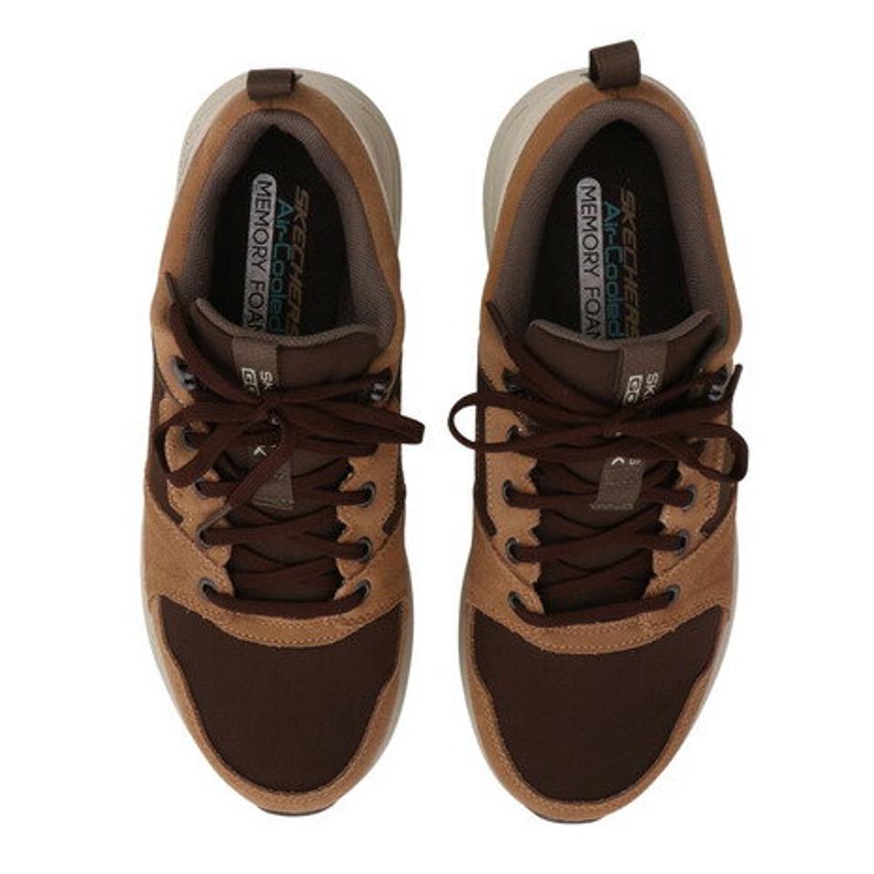 【6/5 24h限定 エントリー＆対象4店舗買い回りで最大P10倍！】スケッチャーズ（SKECHERS）（メンズ）スニーカー メンズ ゴーウォークアウトレットマッシフ GO WALK OUTDOOR MASSIF ブラウン 216106-BRTN