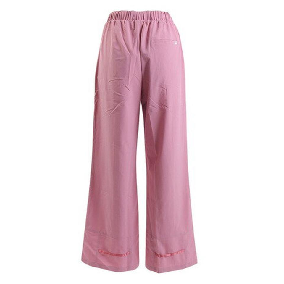 【10%OFFクーポン 3/23まで】リアルストーン(RealStone)(レディース)ロングワイドパンツ RS-N016PP-DSPI