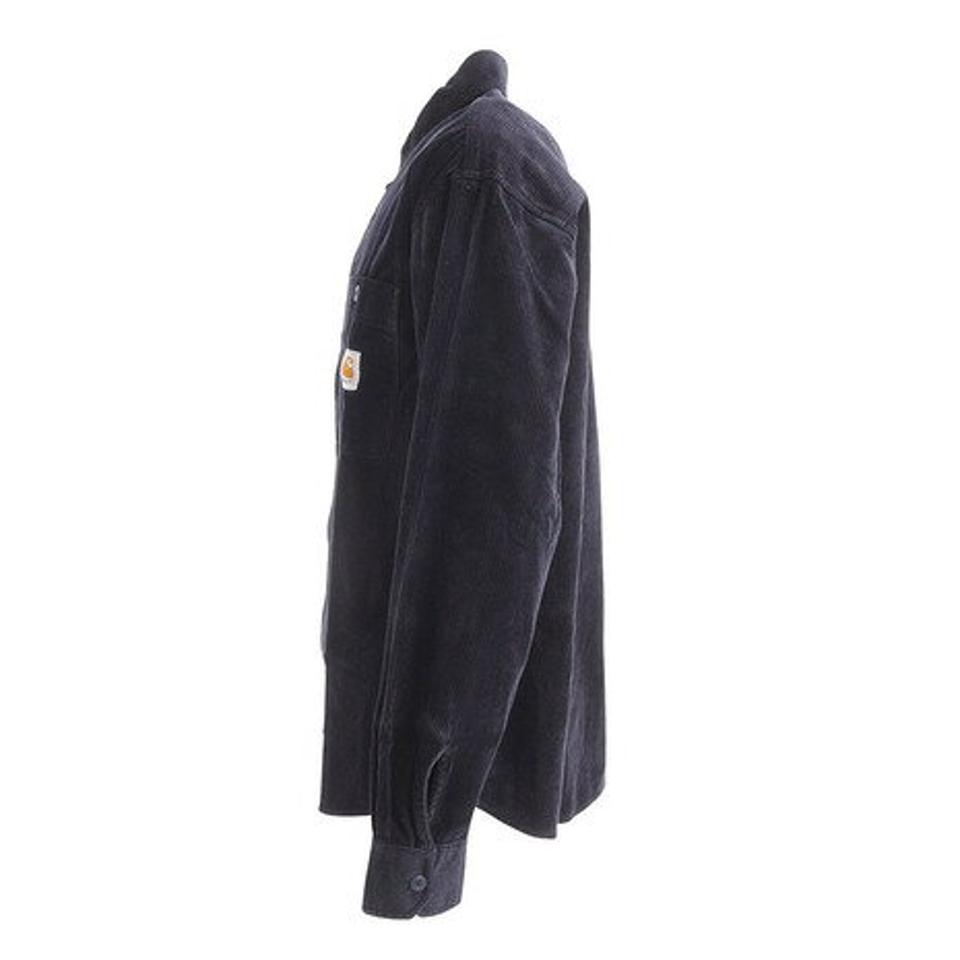 カーハート（CARHARTT）（メンズ）ロングスリーブ FLINT シャツ Dark Navy I0294421C0222FW