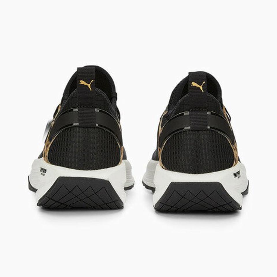プーマ（PUMA）（レディース）スニーカー レディース 黒 ウィメンズ PWR XX ニトロ サファリグラム ブラックゴールド 37698001 アウトドアシューズ
