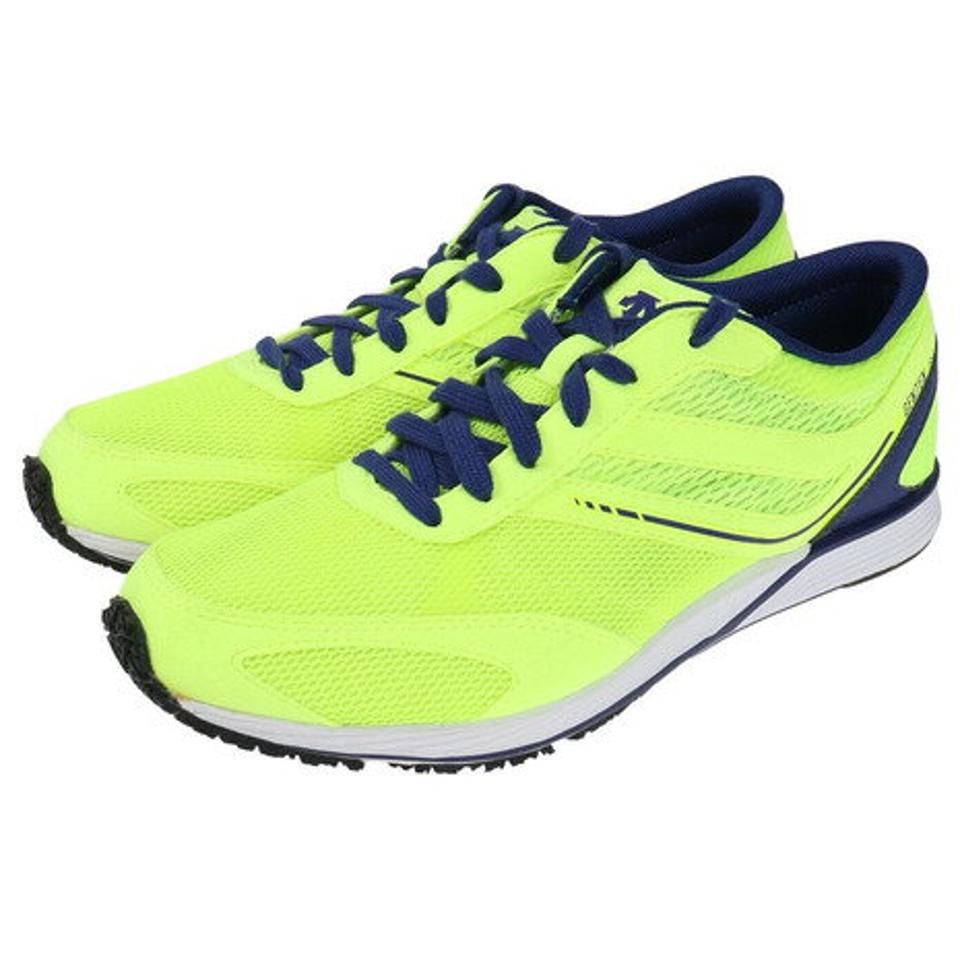 【4/10限定！エントリーで最大100％ポイントバック】デサント（DESCENTE）（メンズ）メンズ シューズ スニーカー 原点-RC+ GENTEN-RC+ フラッシュイエロー DR1SJF01YN
