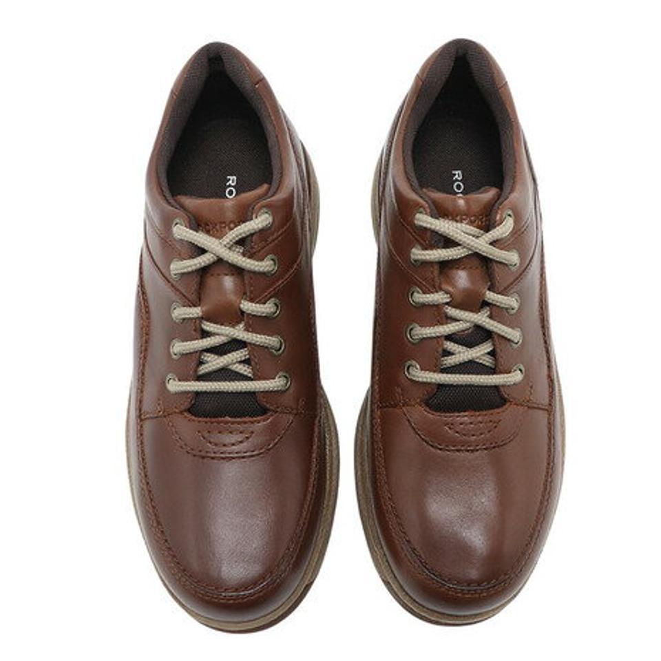 ロックポート（ROCKPORT）（メンズ）カジュアルシューズ 茶色 ワールドツアー クラシック ブラウン CH3940 オフィス 通勤 通学 歩行安定