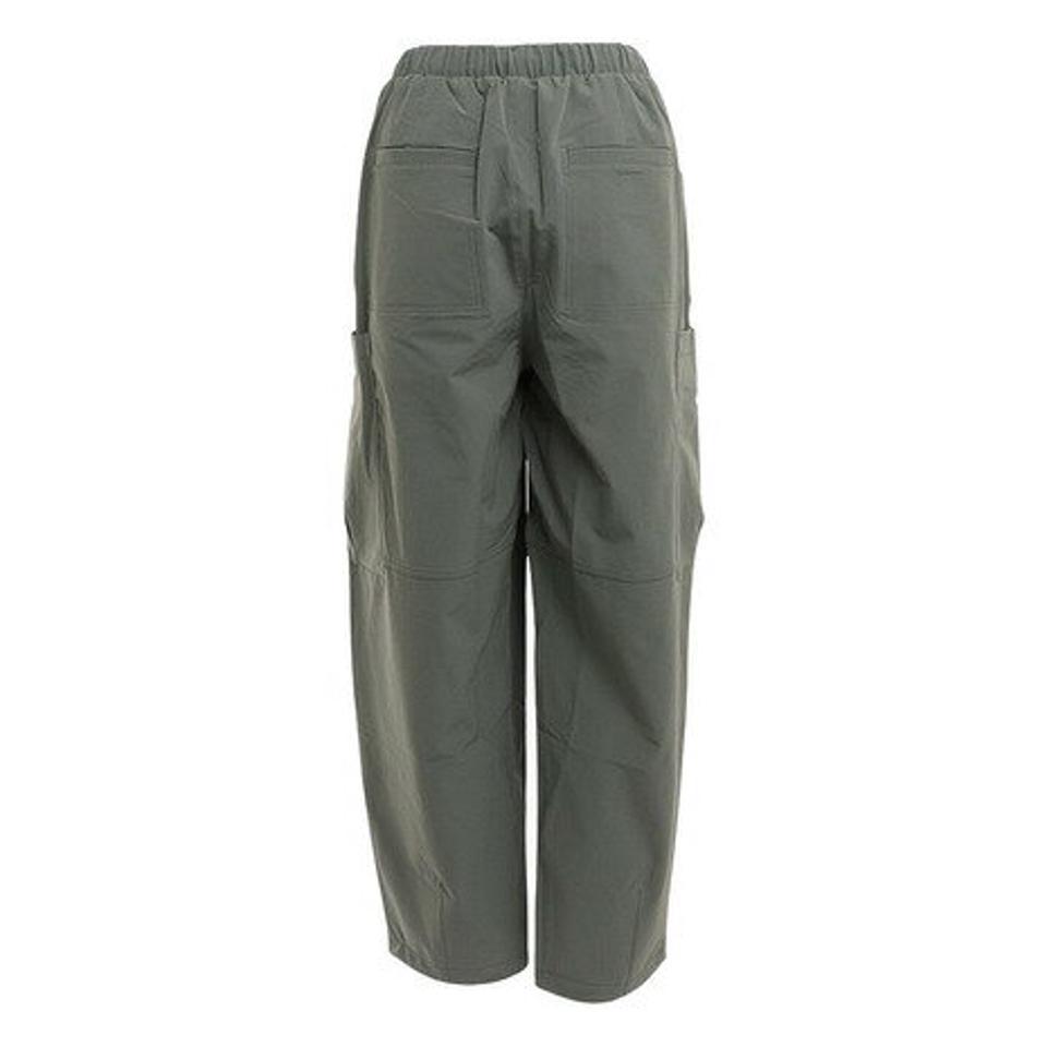 リアルストーン（RealStone）（レディース）ロングワイドカーゴパンツ RS-N019PP K