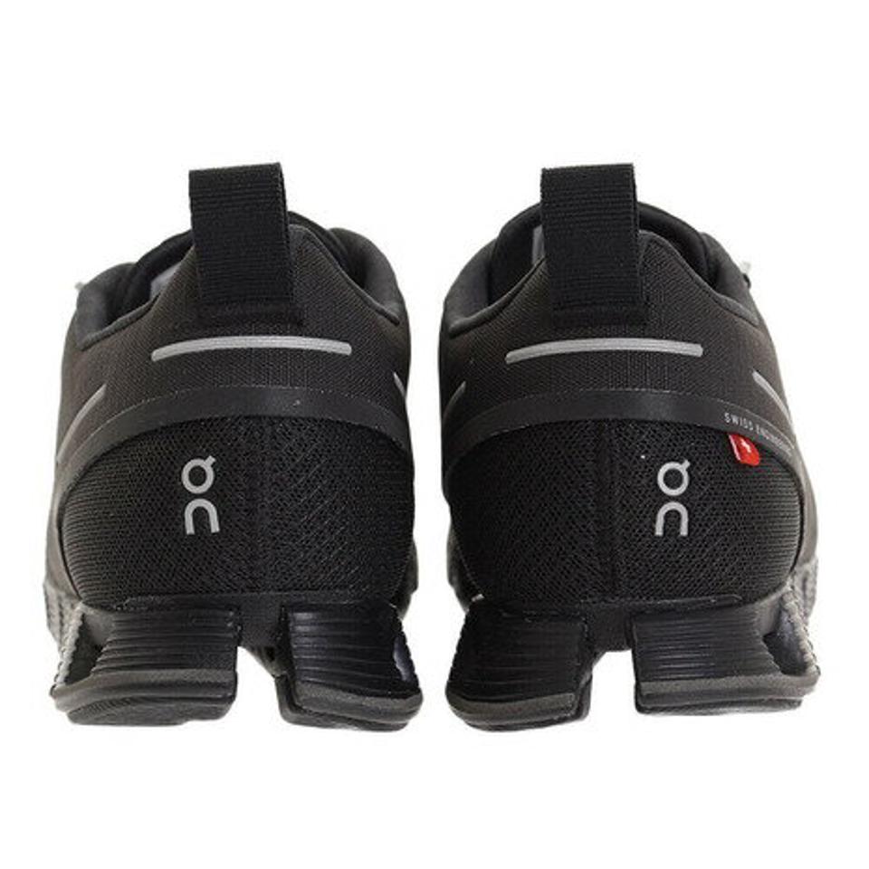 オン（On）（レディース）ランニングシューズ クラウド ウォータープルーフ CLOUD WATERPROOF ブラック 19.99986 W スニーカー 防水 ジョギング 旅行 雨