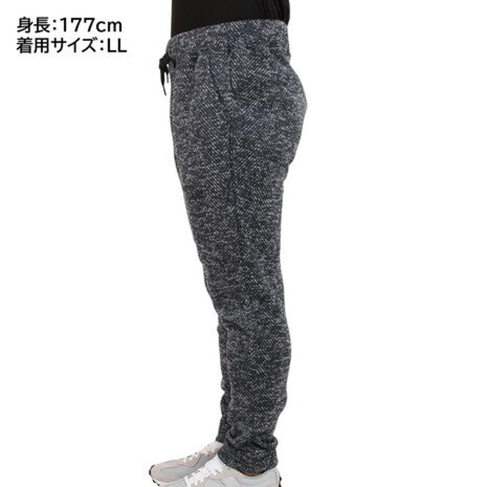 【スポーツデー エントリーでP5倍！4/3 9:59迄】エルケクス（ELKEX）（メンズ）ジャカードニットパンツ EKM2FA0002 NVY