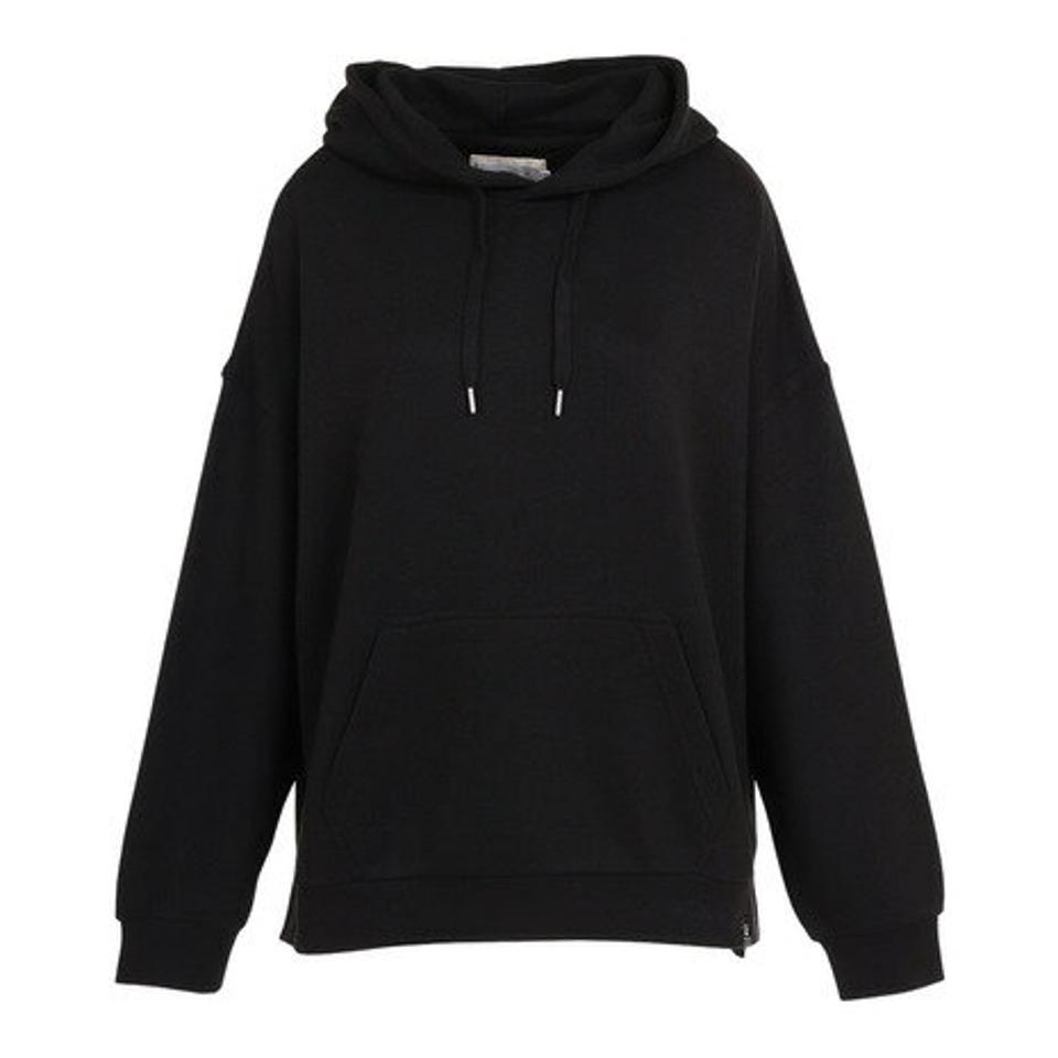 エルケクス（ELKEX）（レディース）ルーズフィット スウエットフーディー EKL2FA0008 BLK