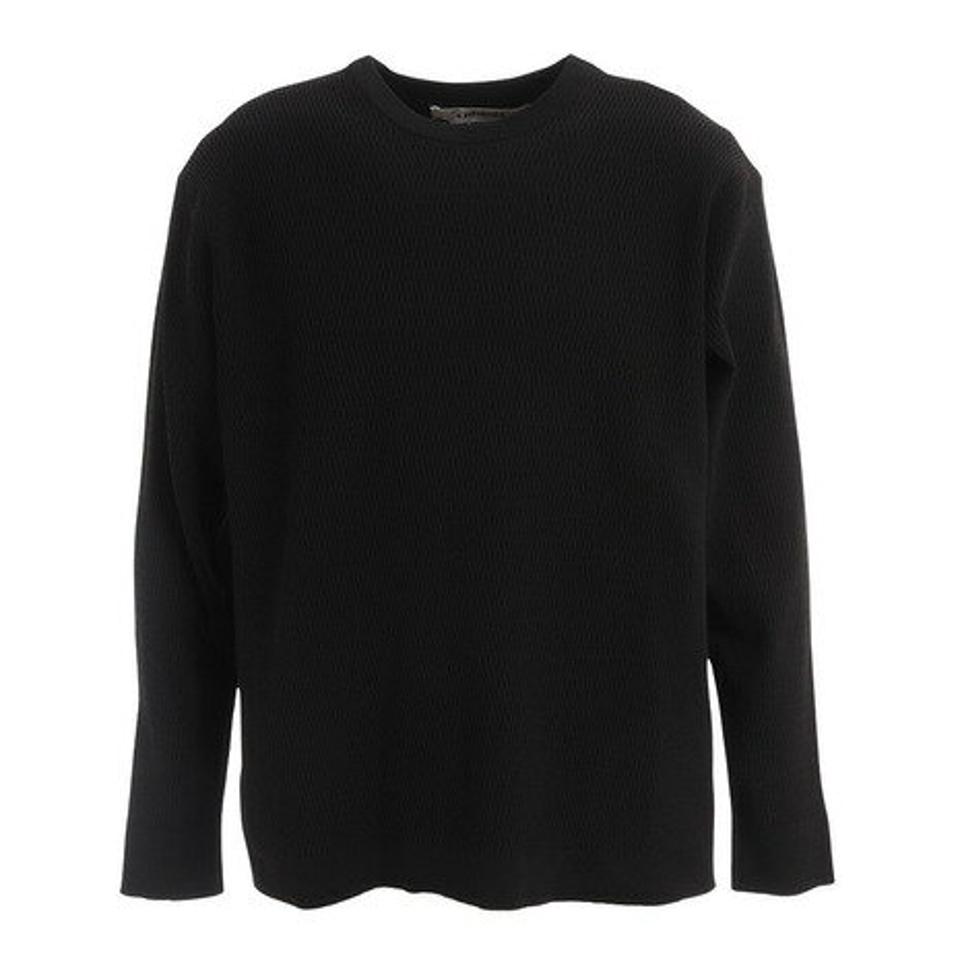 フェニックス(PHENIX)(メンズ)DRY TOUCH KNIT プルオーバー POK-22001 BLACK