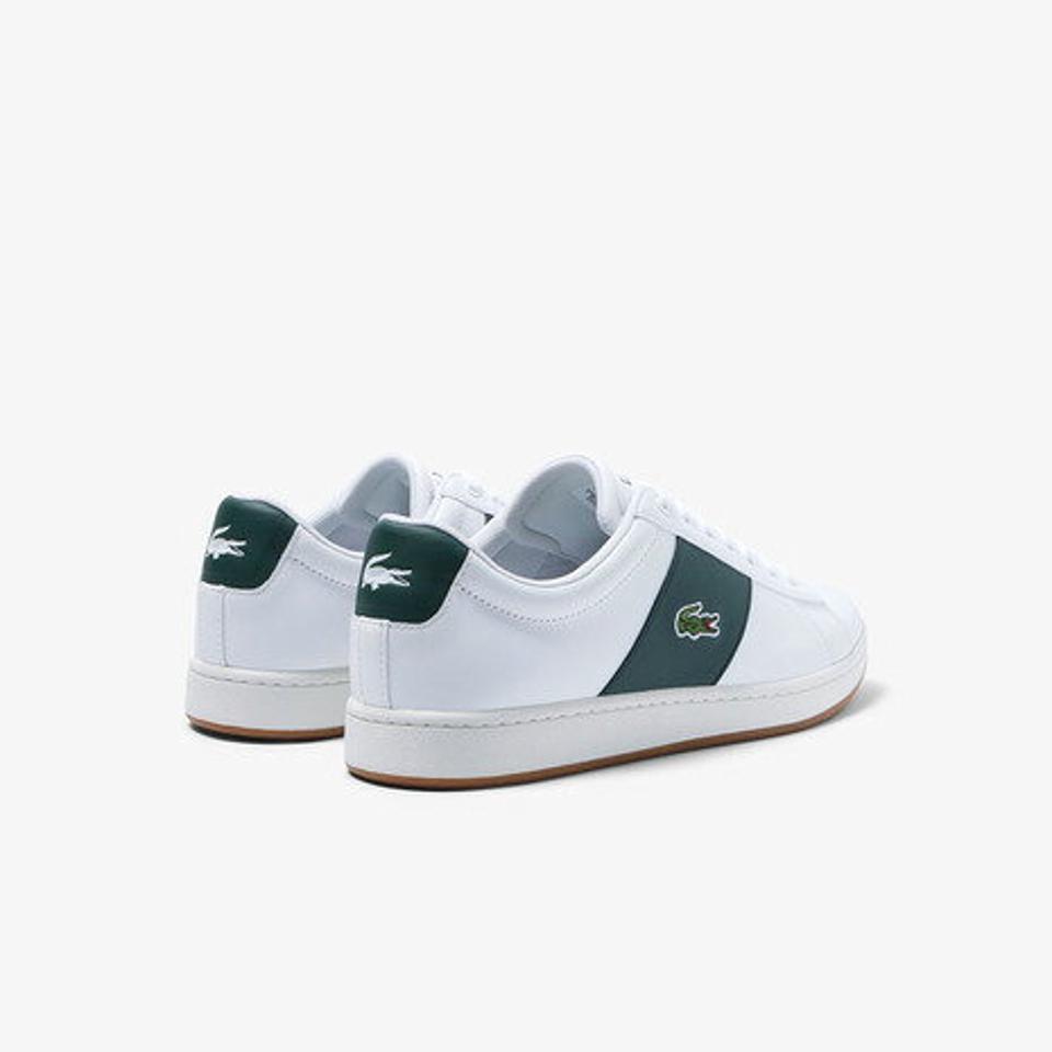 【4/10限定！エントリーで最大100％ポイントバック】ラコステ（LACOSTE）（メンズ）スニーカー メンズ 白 カーナビエボ CARNABY EVO CGR ホワイト グリーン 2226 SMA SM00784-1R5