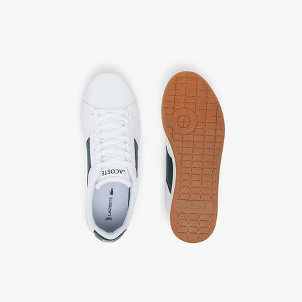 【4/10限定！エントリーで最大100％ポイントバック】ラコステ（LACOSTE）（メンズ）スニーカー メンズ 白 カーナビエボ CARNABY EVO CGR ホワイト グリーン 2226 SMA SM00784-1R5