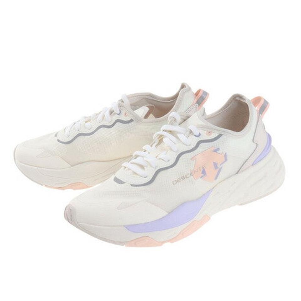 【4/10限定！エントリーで最大100％ポイントバック】デサント（DESCENTE）（レディース）レディース シューズ スニーカー エザナイトシャドー ENERZITE SHADOW ベージュ S0313GES81BEG0