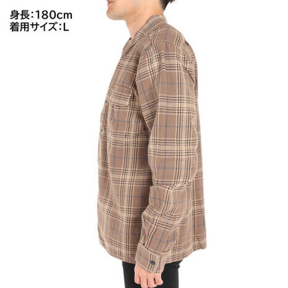 ボルコム（Volcom）（メンズ）SKATE VITALS GRANT TAYLOR LONG SLEEVE SHIRT DARK KHAKI 22 A0512200 DKA