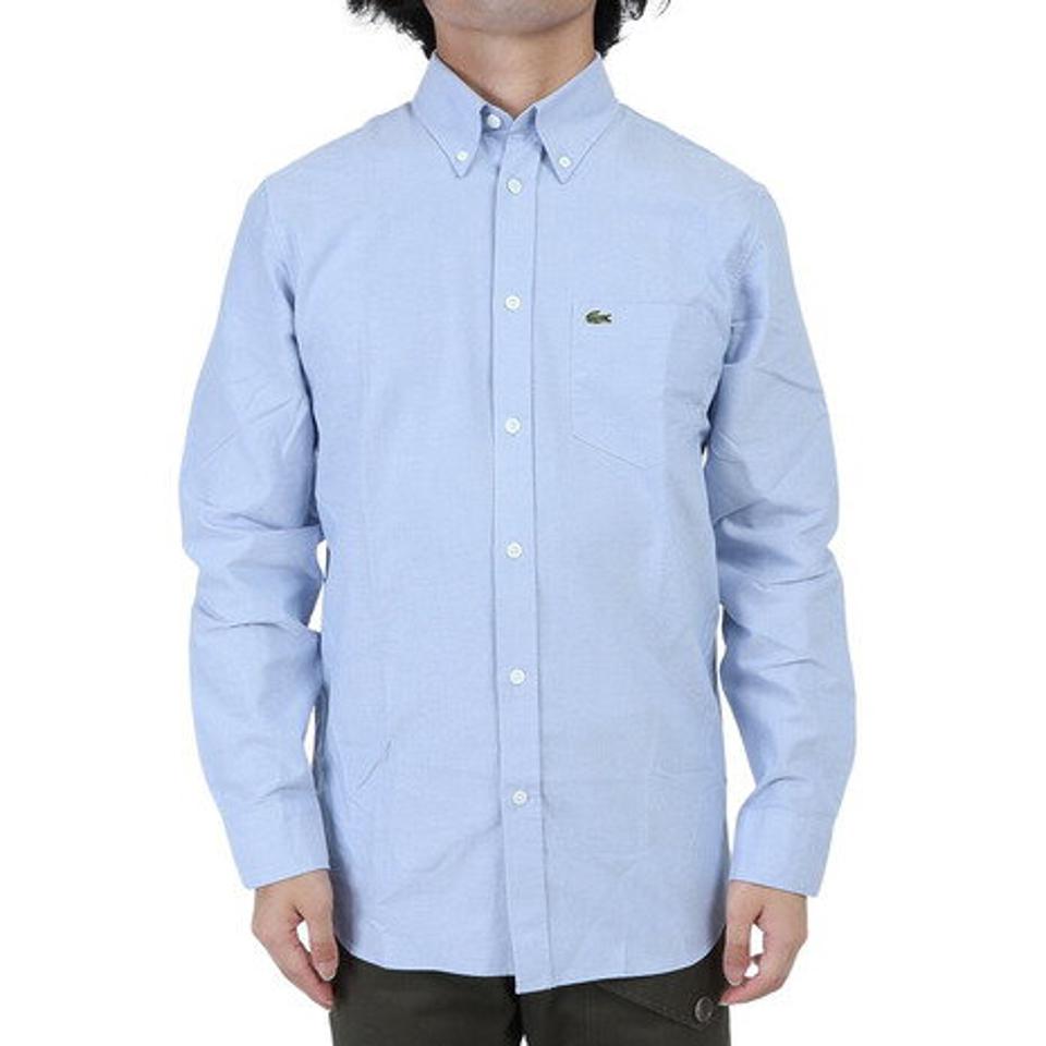 ラコステ（LACOSTE）（メンズ）オックスフォード ボタンダウンシャツ CH8436L-HBP