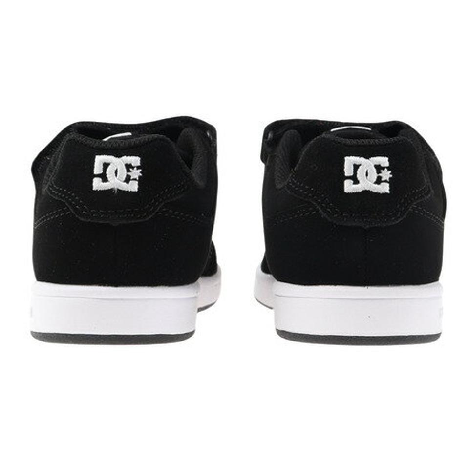 ディーシーシューズ（DC SHOES）（キッズ）ジュニア スニーカー 黒 KS マンティカ 4 KS MANTECA 4 V SN 22FW ブラックホワイト DK224001BKW