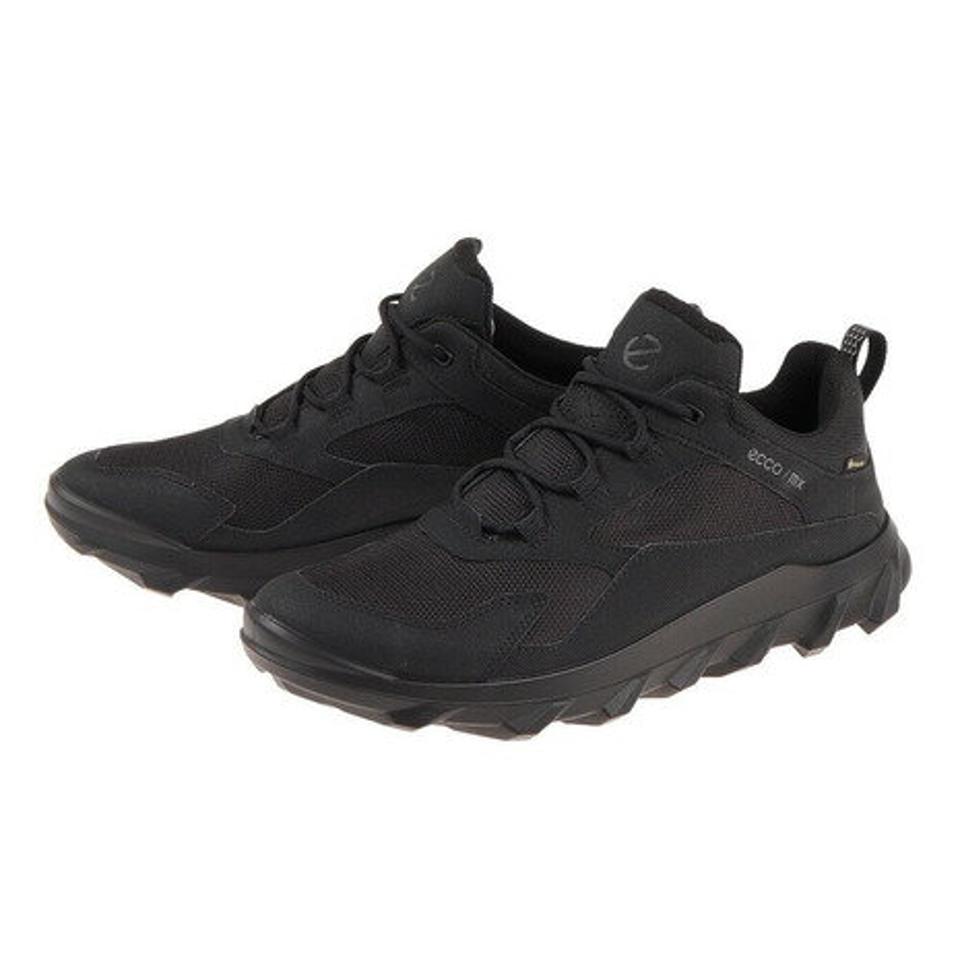 エコー（ecco）（メンズ）スニーカー 黒 メンズ MX M ブラック 82019451052 トレッキングシューズ ローカット 登山靴 普段履き 通勤 通学