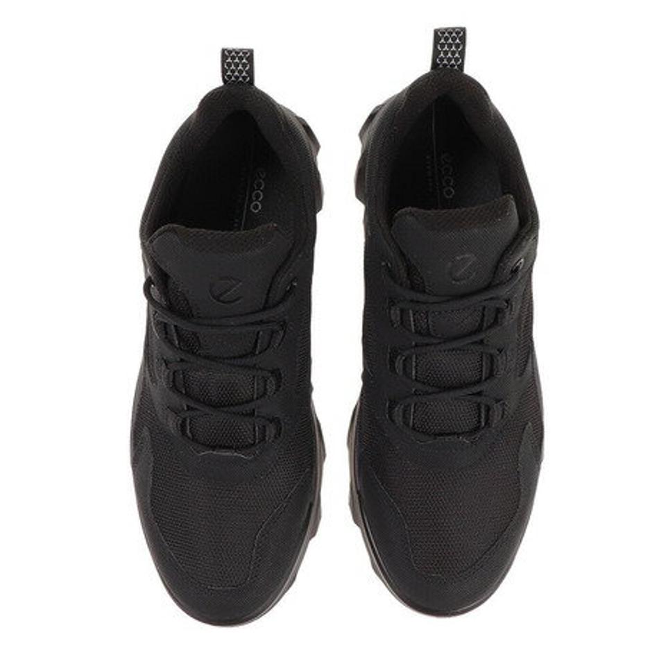 エコー（ecco）（メンズ）スニーカー 黒 メンズ MX M ブラック 82019451052 トレッキングシューズ ローカット 登山靴 普段履き 通勤 通学