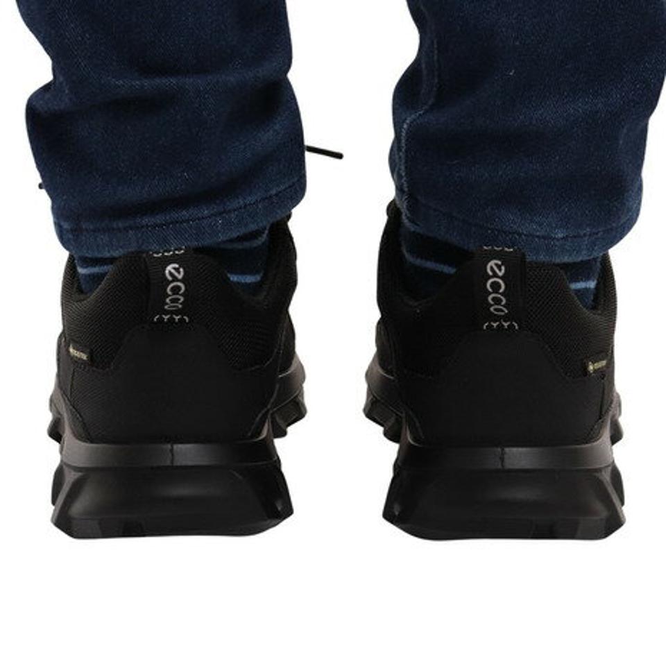 エコー（ecco）（レディース）スニーカー 黒 レディース MX WOMEN S SNEAKER ブラック 82019351052 カジュアルシューズ 通勤 通学 普段履き 真っ黒