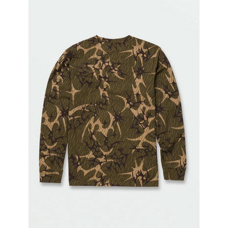 ボルコム（Volcom）（メンズ）PUNCH DAGGER CREW 長袖シャツ 22 A0342201 ARM