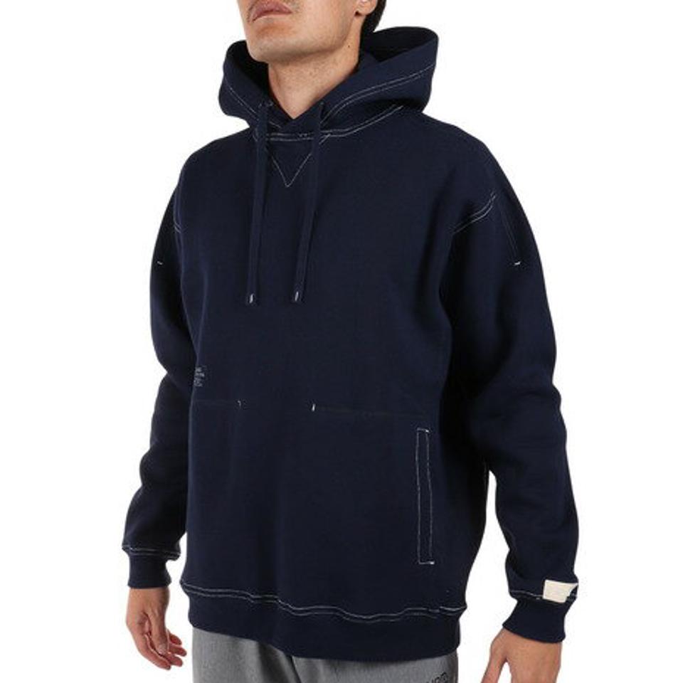 【15%OFFクーポン対象!2/8まで】ニューバランス(new balance)(メンズ)裏起毛 パーカー 1000 スウェットプルオーバーフーディレギュラーフィット AMT25021