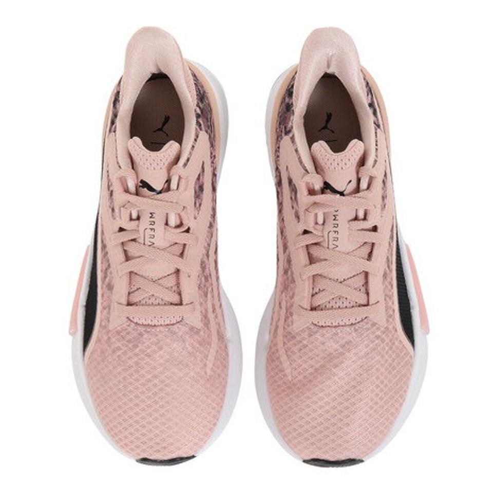 プーマ（PUMA）（レディース） パワーフレーム サファリグラム 376978 フィットネス ジム レディース スニーカー シューズ 室内 運動靴