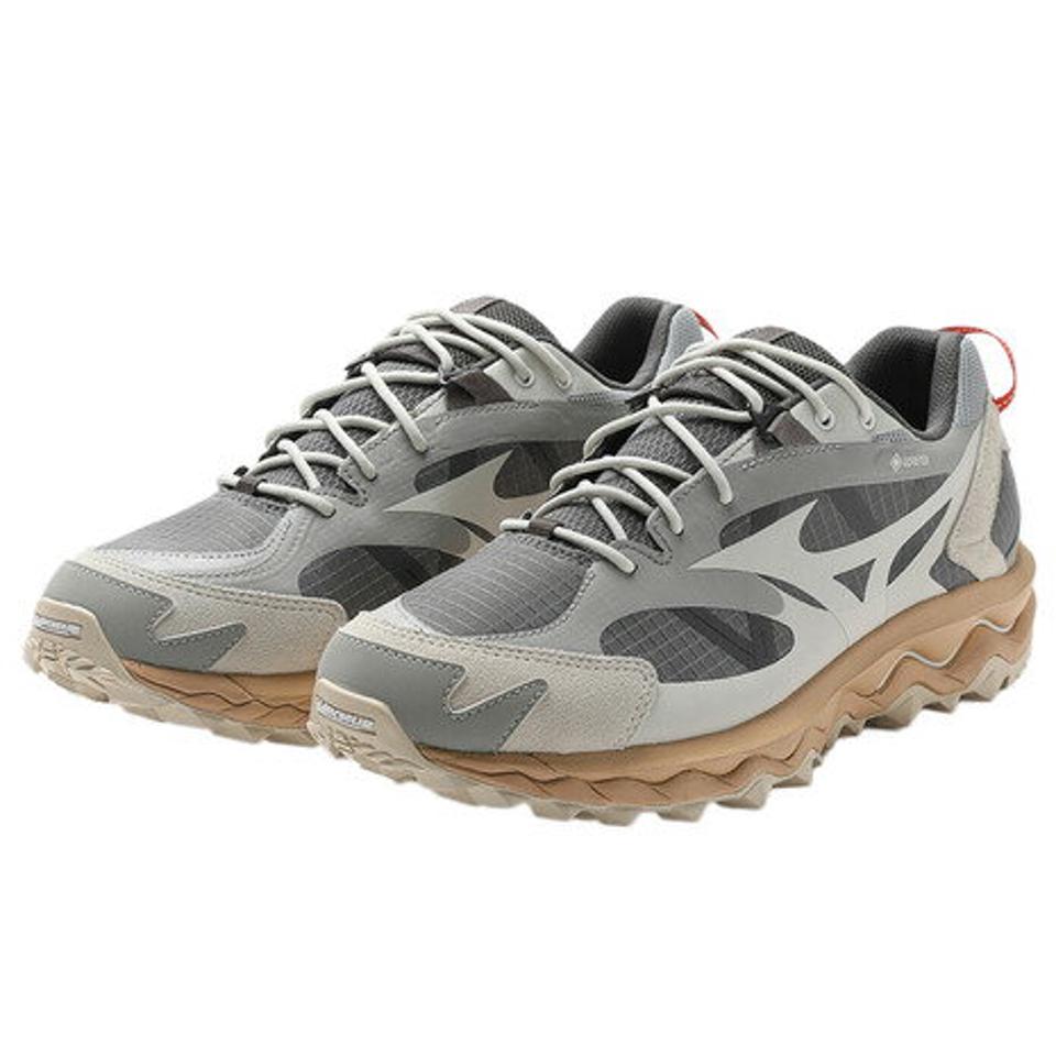 ミズノ（MIZUNO） スニーカー メンズ レディース グレー ウエーブムジン WAVE MUJIN TL GTX D1GA221703 カジュアルシューズ （メンズ、レディース）
