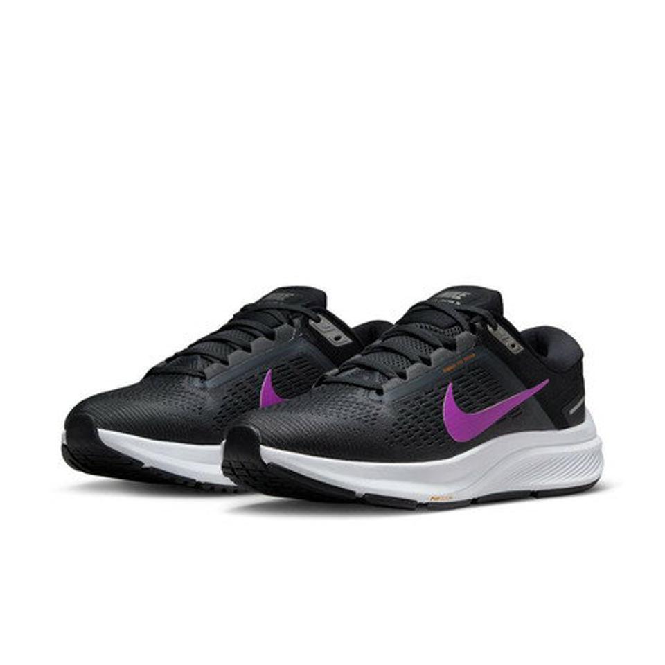 ナイキ（NIKE） ランニングシューズ メンズ 黒 エア ズーム ストラクチャー 24 ブラック DA8535-007 スニーカー ジョギングシューズ （メンズ）