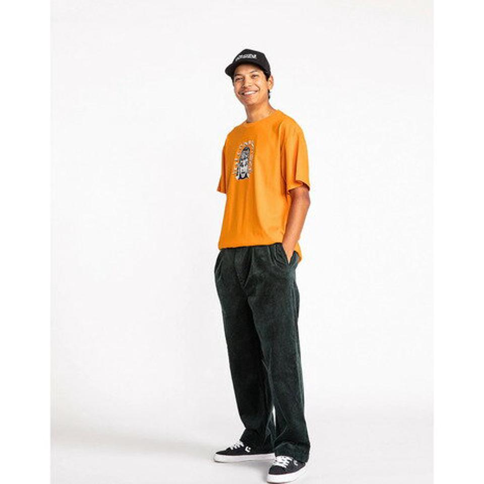 【4/15 24h限定 エントリー＆対象3店舗以上買い回りで最大P10倍！】ボルコム（Volcom）（メンズ）LOUIE LOPEZ TAPERED CORDUROY PANTS CEDAR GREEN 22 A1132206 CDG
