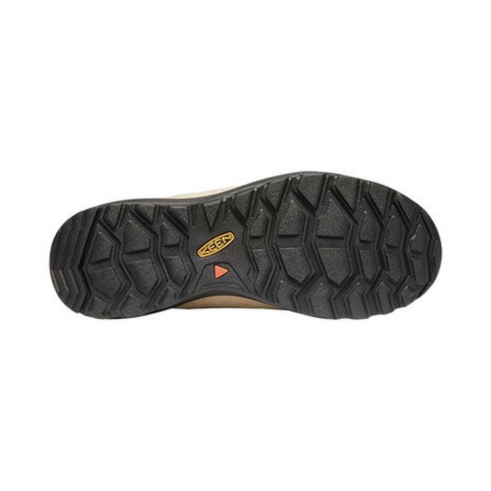 キーン（KEEN）（メンズ）モックシューズ スリッポン グリーザー モック ウォータープルーフ サファリブラック ベージュ 1023838 室内履き スニーカー 防水