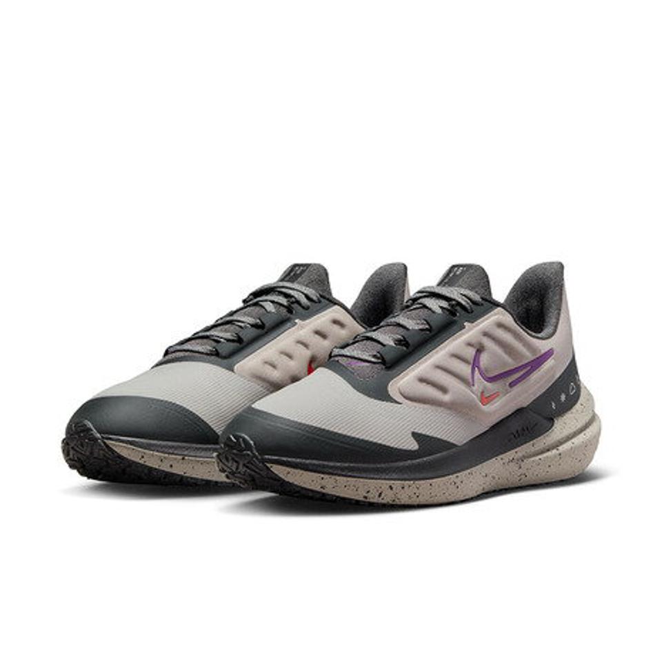 ナイキ（NIKE） ランニングシューズ レディース 黒 エア ウィンフロー 9 シールド ブラック DM1104-002 スニーカー ジョギングシューズ （レディース）