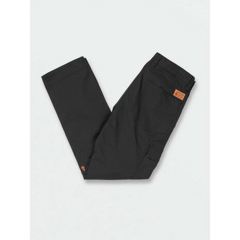 【10%OFFクーポン対象！2/15まで】ボルコム（Volcom）（メンズ）WORKWEAR CALIPER LIGHT ワークパンツ 22 A1102204 BLK