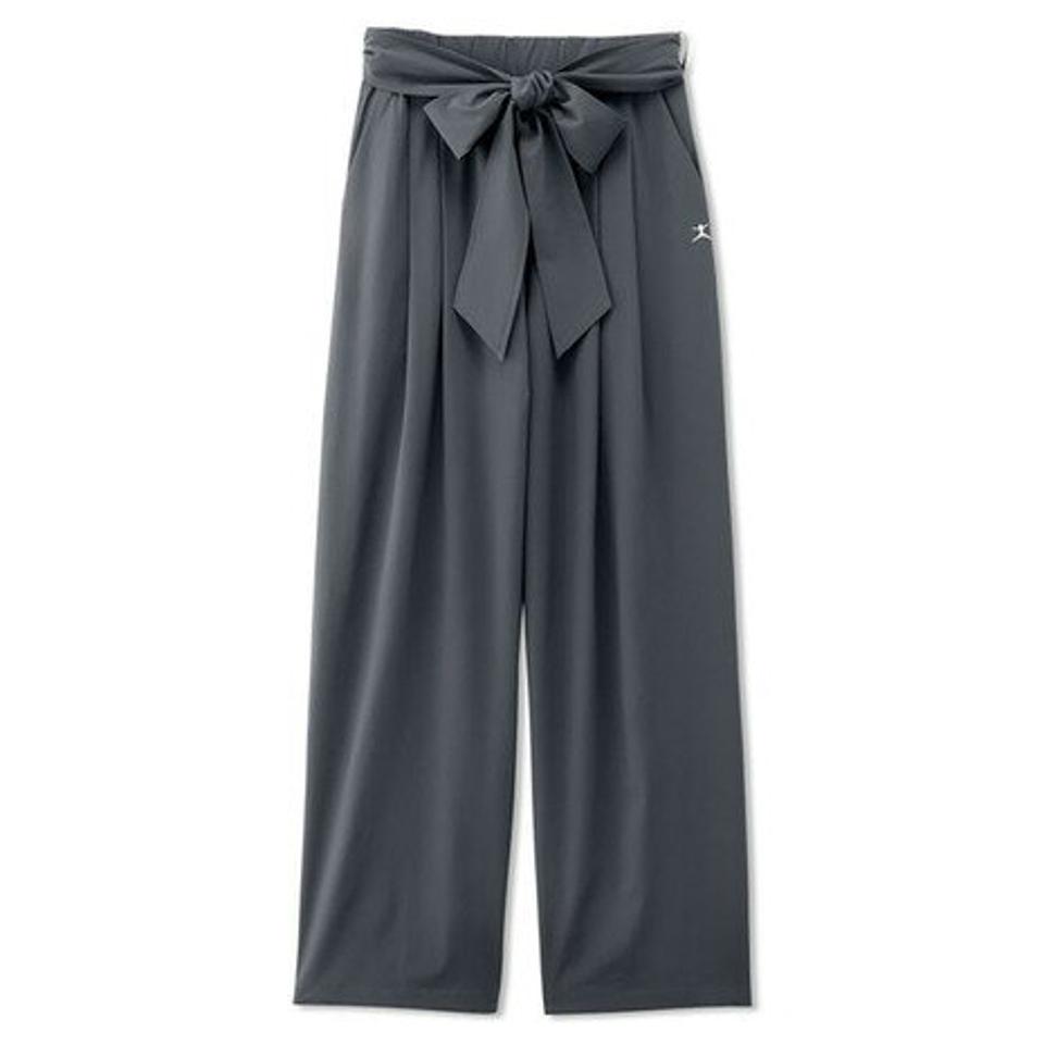 【20％OFFクーポン 27日まで】ダンスキン（DANSKIN） ヨギクロスワイドパンツ DC422302 WK （レディース）