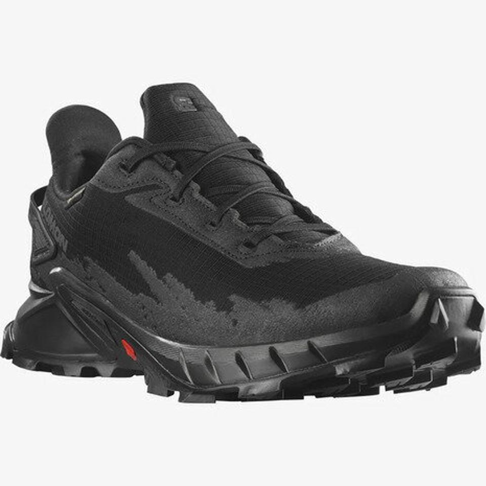 サロモン（SALOMON）（メンズ）ランニングシューズ メンズ 黒 アルファクロス4 ゴアテックス ALPHACROSS 4 GORE-TEXブラック L47064000 スニーカー 防水