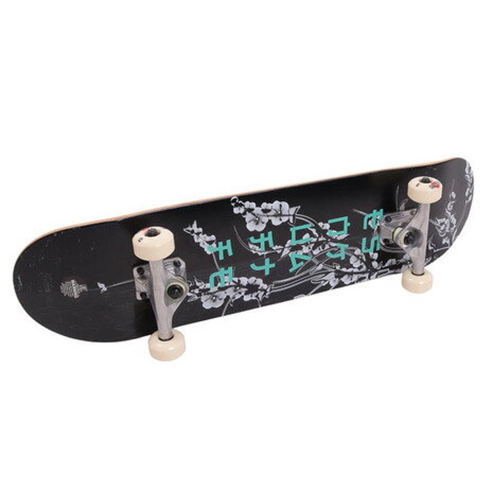 イナフ（Enuff）（メンズ）CHERRY BLOSSOM 8 スケートボード スケボー デッキ 8インチ ENU3250 Black コンプリート 完成品 セット【ラッピング不可商品】