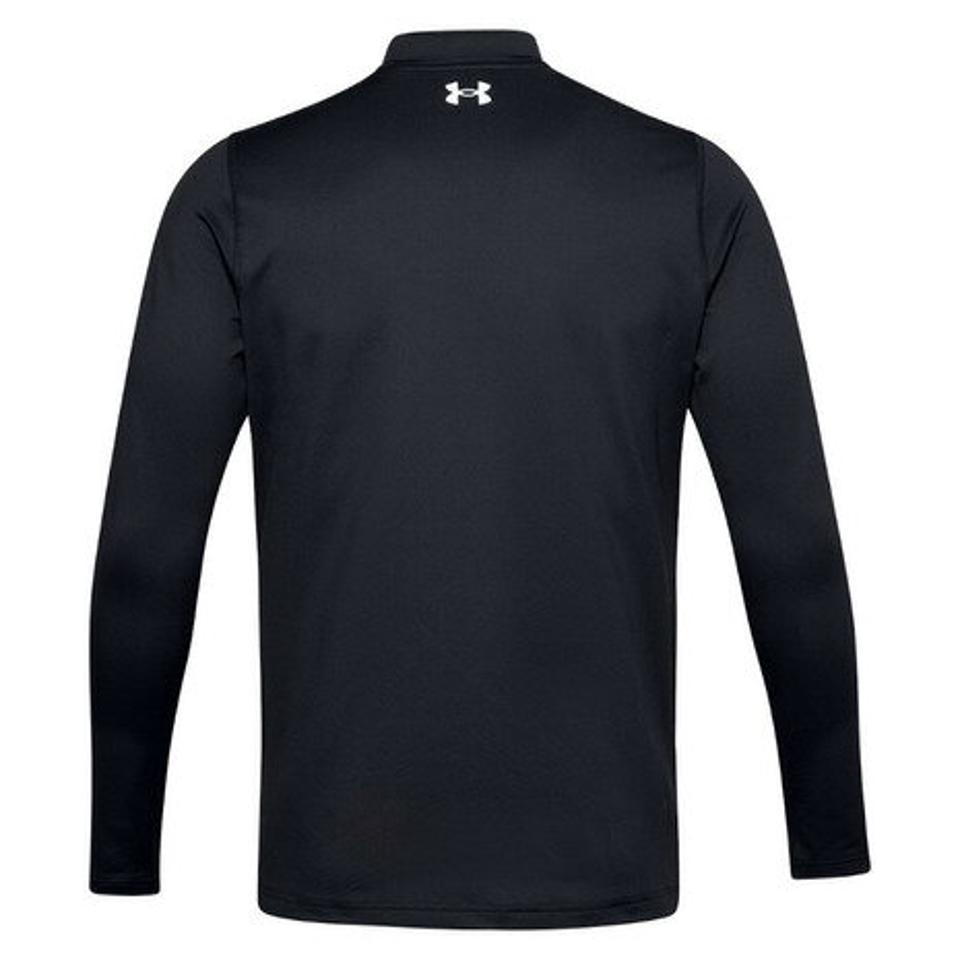 アンダーアーマー（UNDER ARMOUR）（メンズ）コールドギアインフラレッド フィッティド ロングスリーブ モック 1356663 BLK/BLK/HGY GO