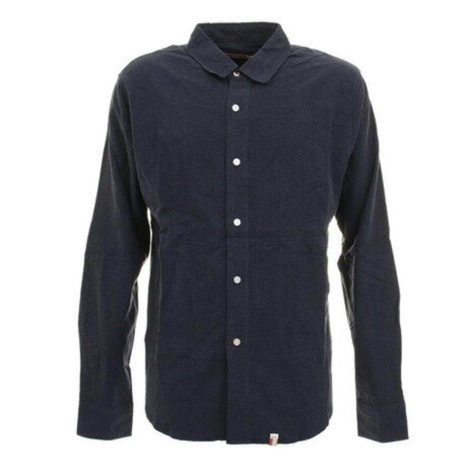 サルバドール（SLVDR）（メンズ）M MARIPOSA 長袖シャツ SD35JH93 NVY オンライン価格