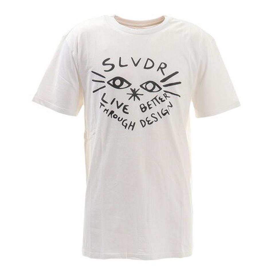 サルバドール(SLVDR)(メンズ)EYE 半袖Tシャツ SD35JA37 WHT