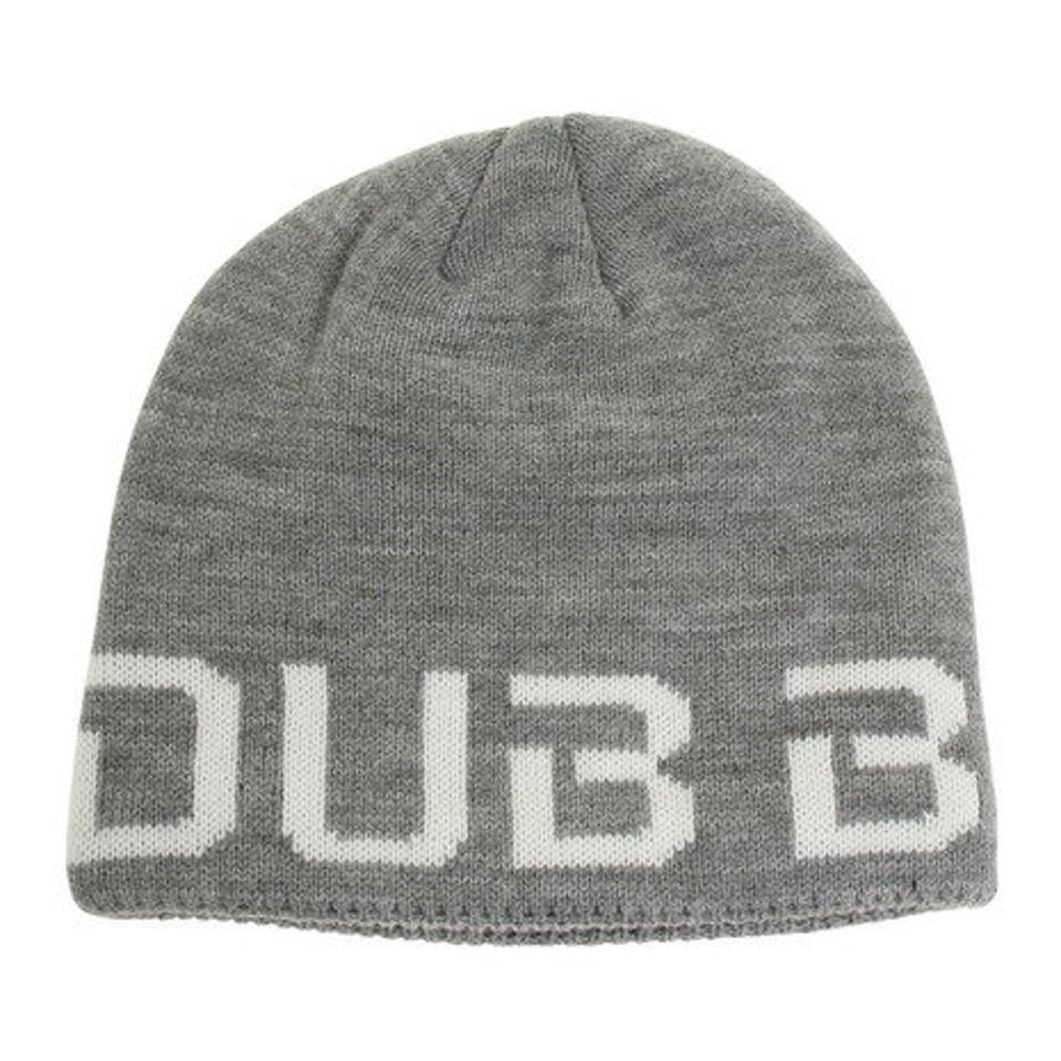 ダブ（dub）（メンズ）スキー スノーボード ニット帽 メンズ ロゴ ビーニー ニットキャップ 9960 GRY