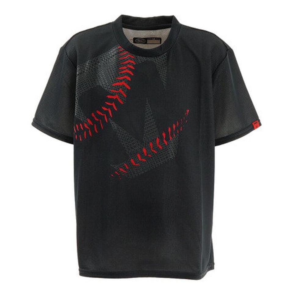 美津和タイガー（mitsuwa-tiger）（キッズ）ジュニア グラフィック 半袖Tシャツ ボール MT7JSJ11-090