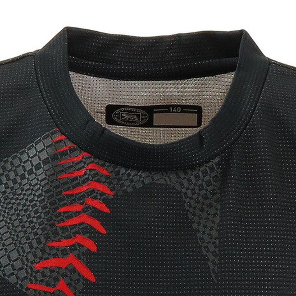 美津和タイガー（mitsuwa-tiger）（キッズ）ジュニア グラフィック 半袖Tシャツ ボール MT7JSJ11-090